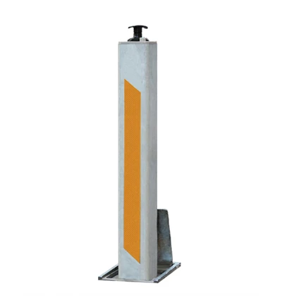 Sécurité post-télescopique Bollards de l'allée